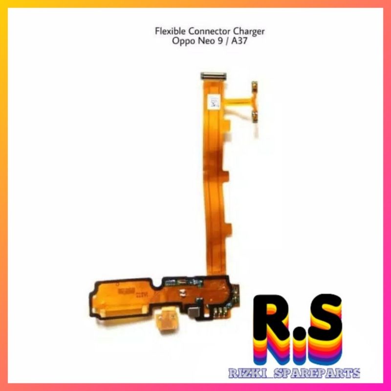 FLEXIBLE FLEKSIBEL CAS CHARGER OPPO A37 - A37F - NEO 9 ORIGINAL