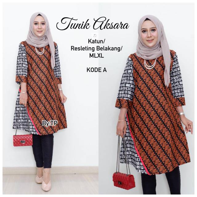 Tunik Batik Aksara