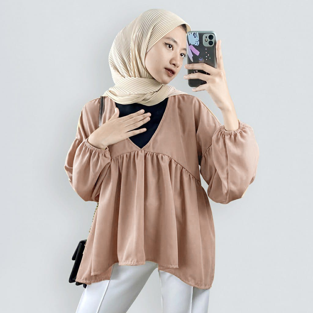 BLOUSE FRISKA RUFFLE