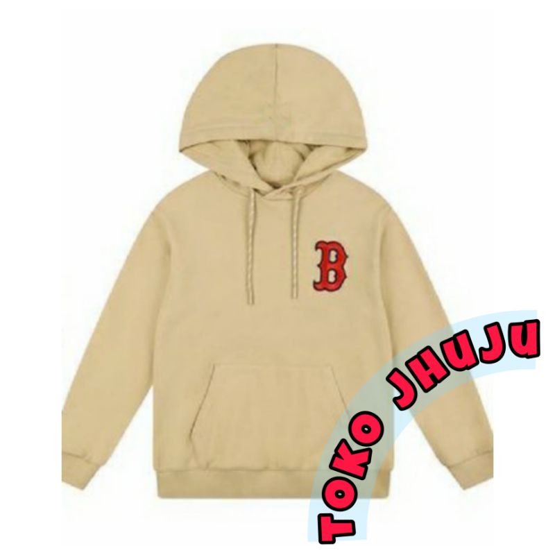 Hoodie Jumper TXT Taehyun Style B logo sablon Merah