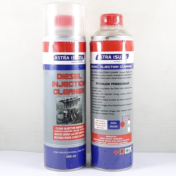 Engine Diesel Purge Purging Injection Nozzel Cleaner Astra ISUZU 500mL - Pembersih Injector Diesel