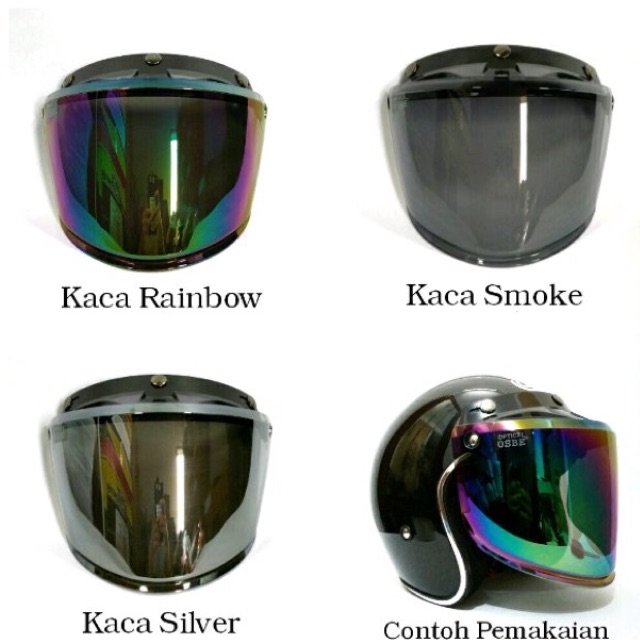 Visor retro OSBE flat