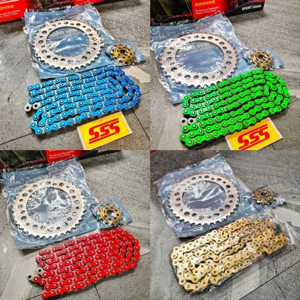 Readyy Gir set cbr250rr cbr 250rr cbr250r Tiger gear set xtreme rantai sss up gir set gear belakang