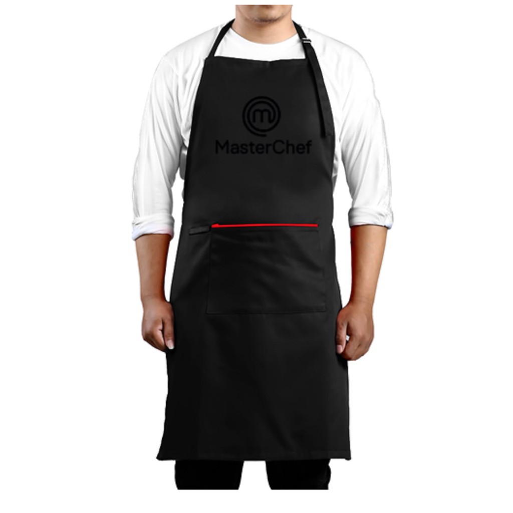 Celemek Makan Apron Custom Celemek Master Chef Celemek Barista Kafe