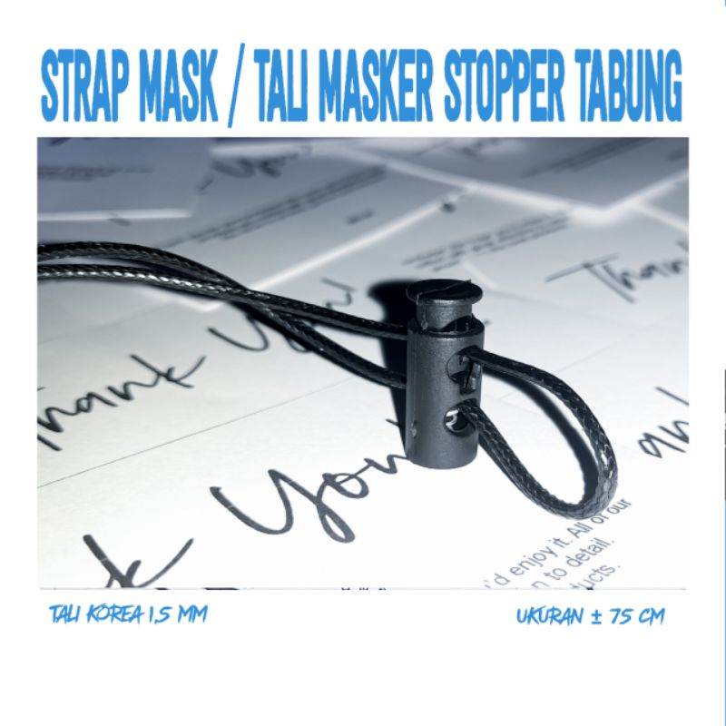 MD.id STRAP MASK / TALI MASKER STOPPER TABUNG