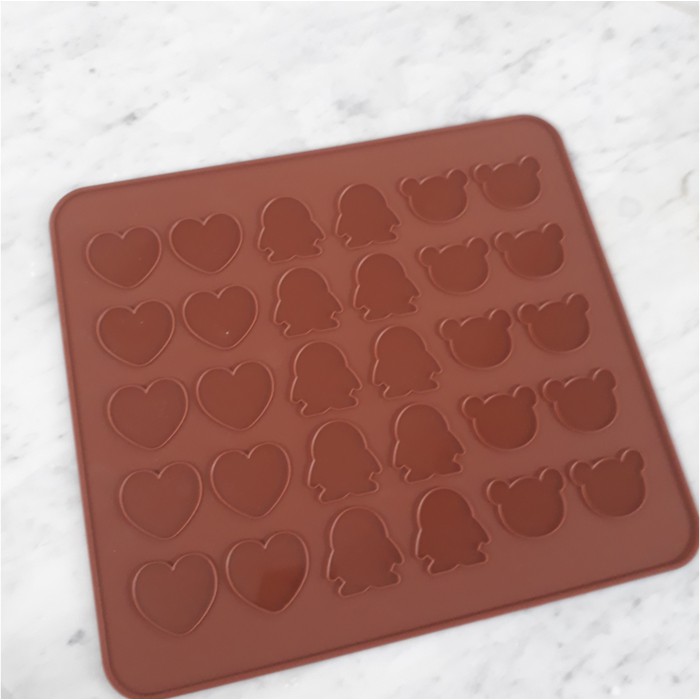 

Macaron Shapes Silicone Mat