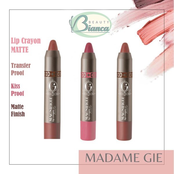Madame Gie Magnifique Lip Crayon Matte -  Matte Lipstick Lipstik