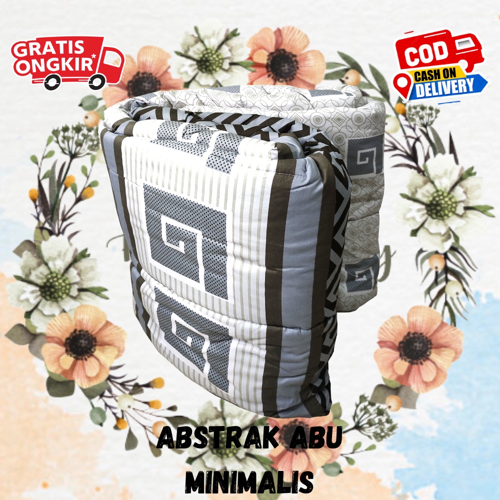 Bedcover Only 180x210 Selimut Motif Polos dan Karakter Aesthetic | Adem, Nyaman, Halus