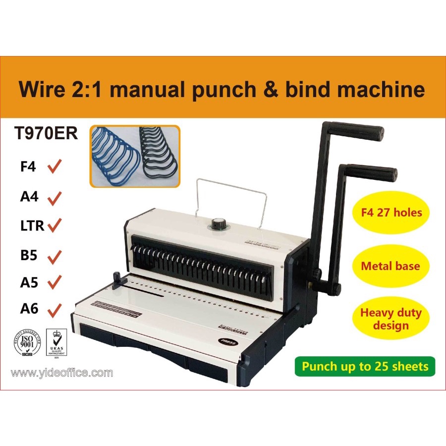 

MESIN JILID GEMET 31WFO / BINDING MACHINE