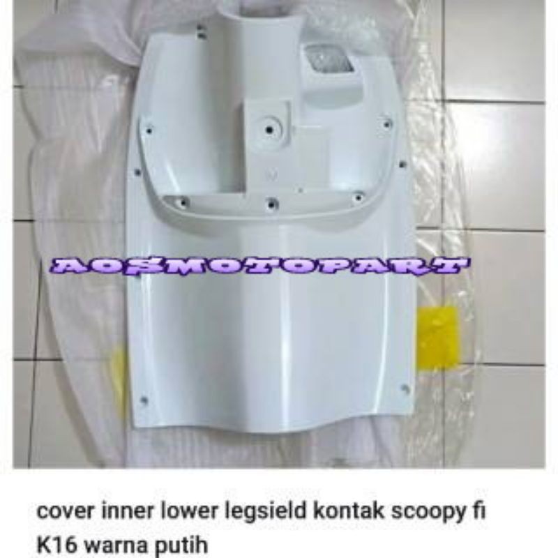 legsil dasbor Scoopy fi tahun 2013-2016 - legshield dasbor Scoopy fi K16