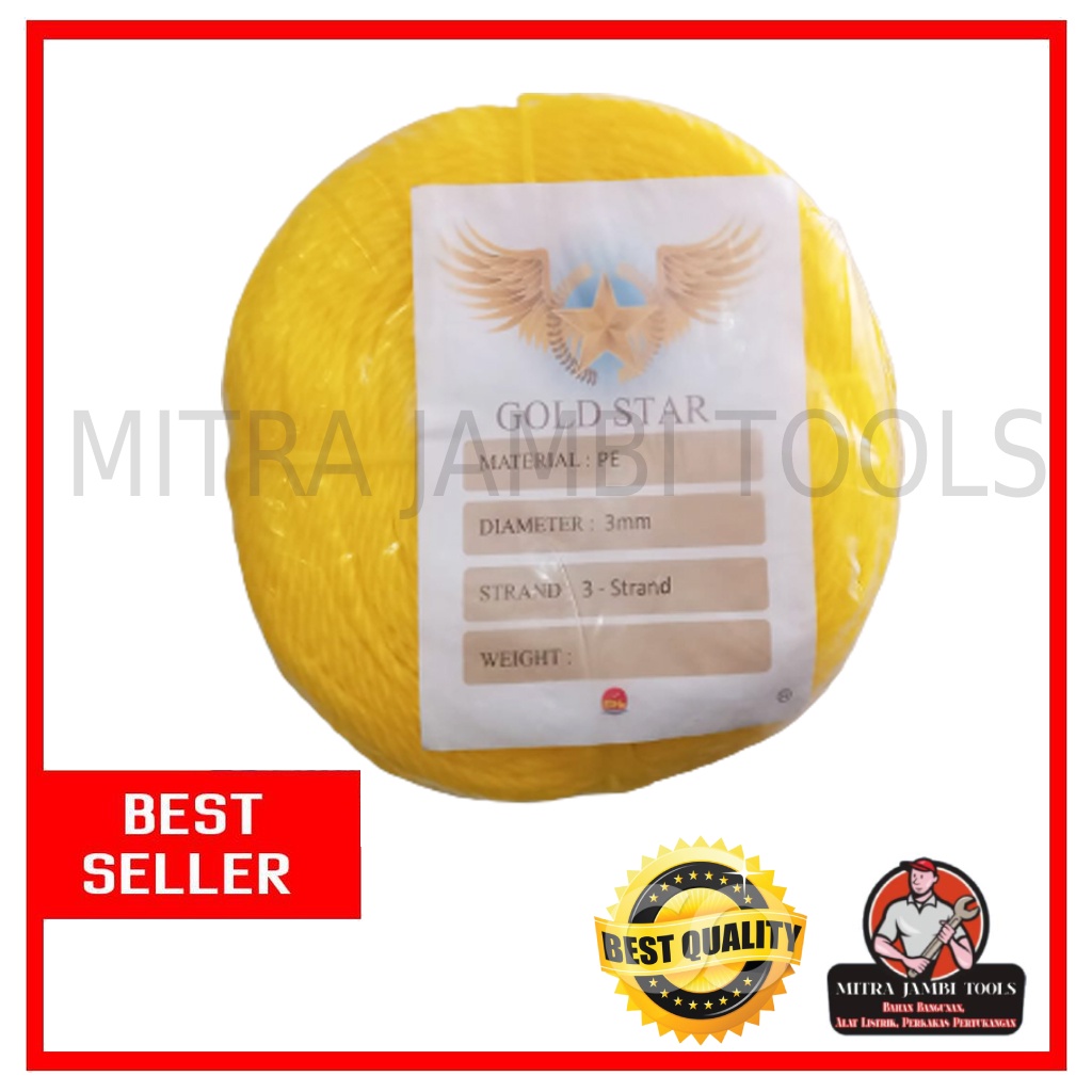 TALI NILON 3 MM GOLD STAR