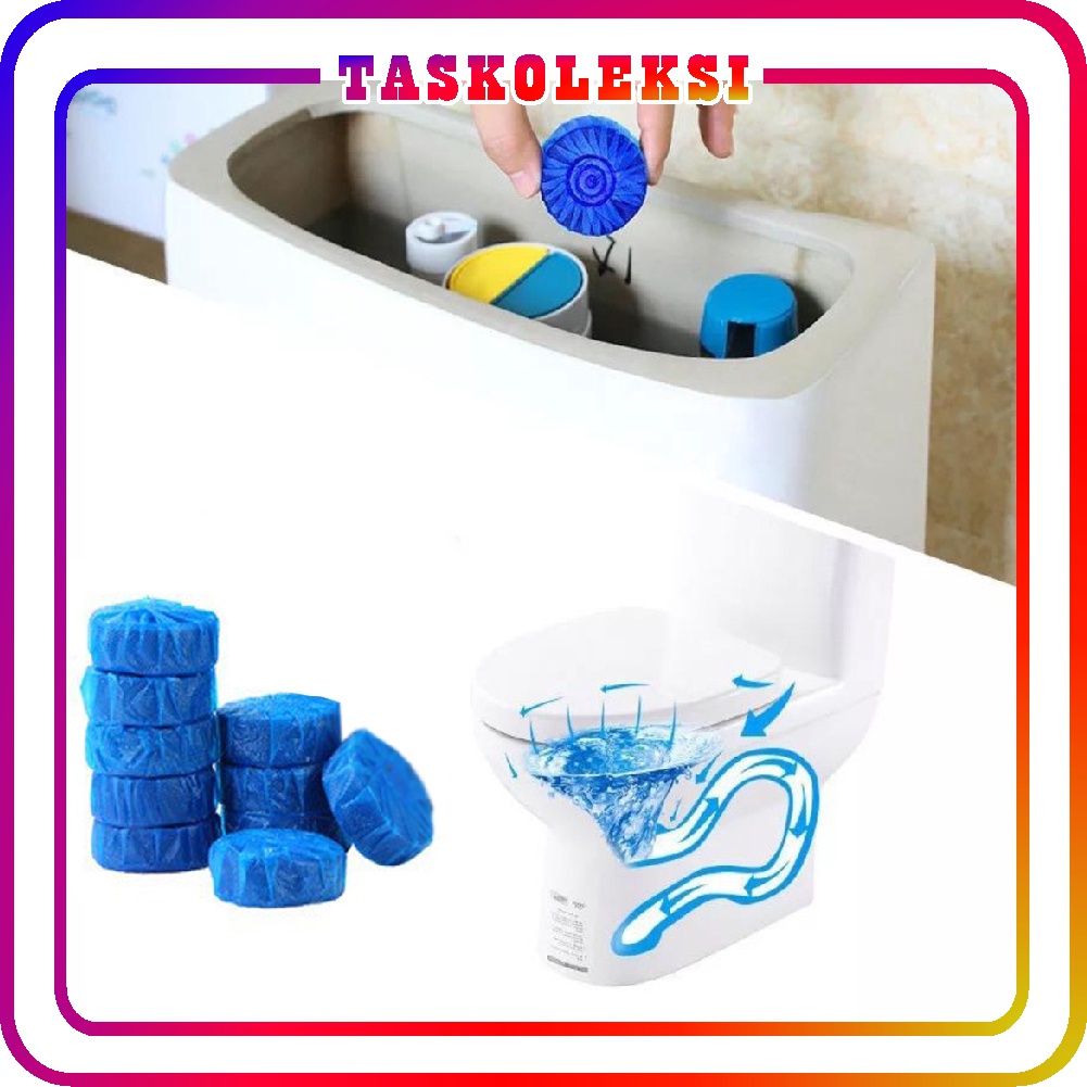 ☛TK☚ Penyegar Toilet Kloset Pembersih Kloset Tablet Biru Penghilang Bau Toilet Anti Kuman R740