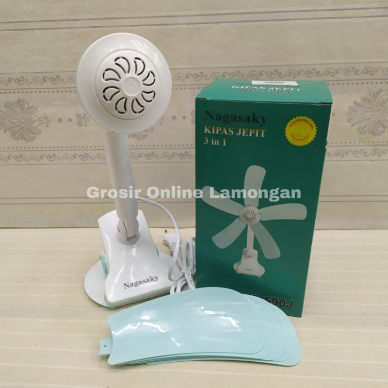 Kipas Angin Jepit Mini Fan Nagasaki 18 Watt