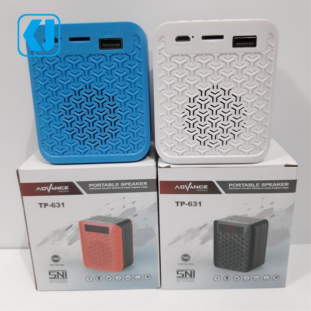 Speaker Bluetooth Music Box Advance Tp631 Tp 631