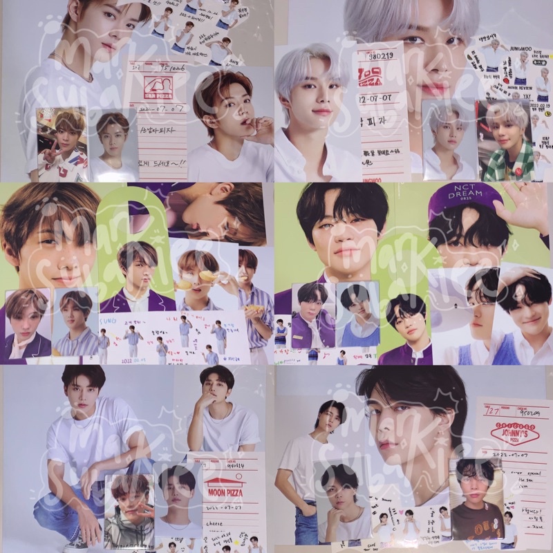 Season greeting 2022 sg22 nct 127 dream johnny yuta taeil jungwoo chenle jisung
