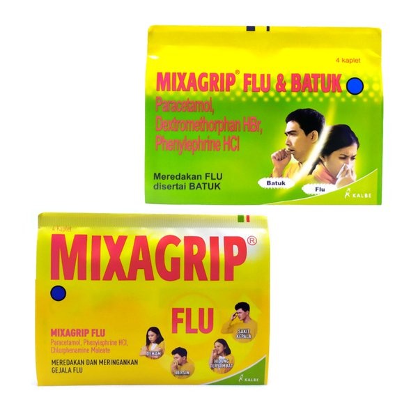 Mixagrib FLU / FLU &amp; BATUK Strip ORIGINAL-BPOM