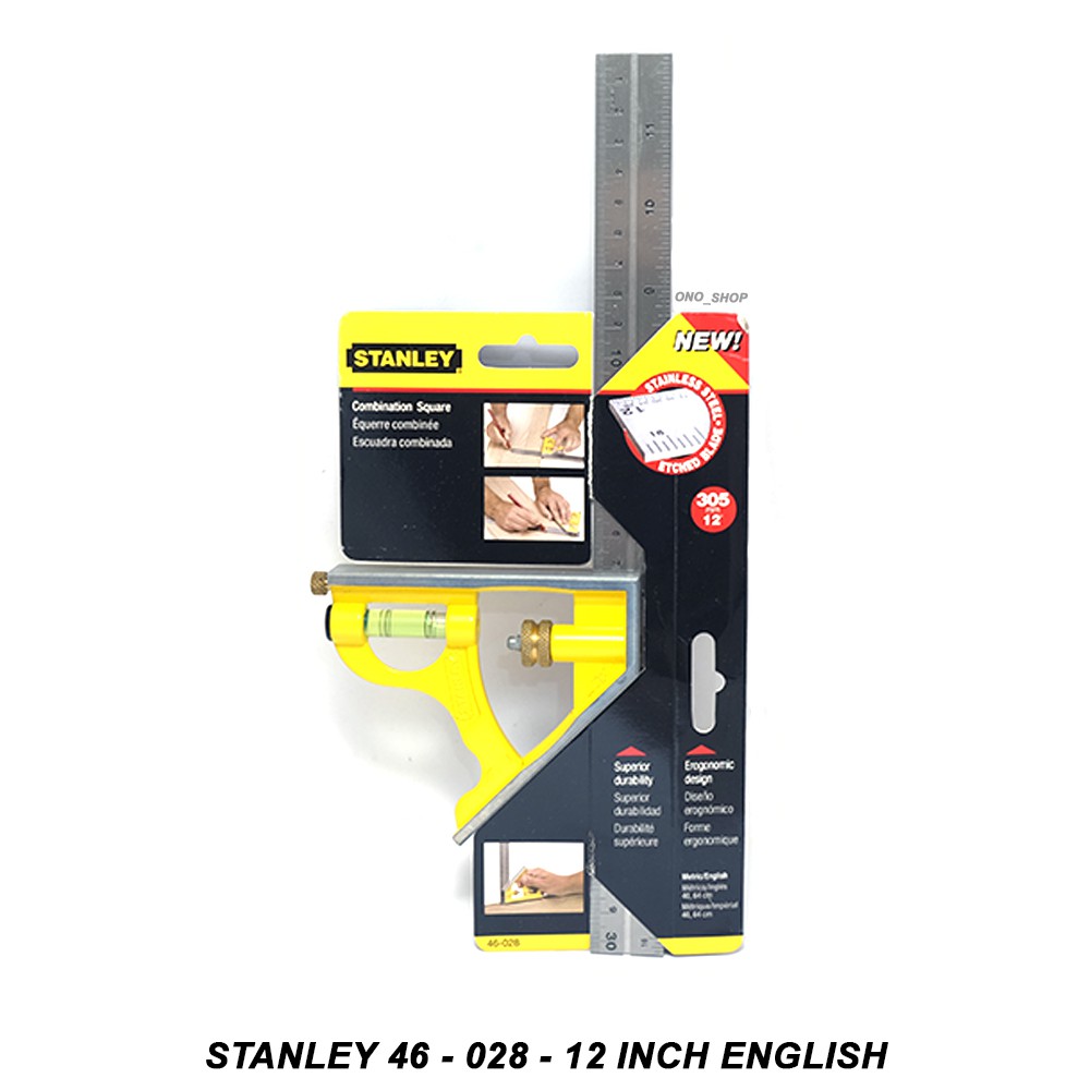 

Stanley 46-028 12-Inch English/Metric Combination Square