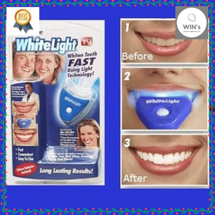 C664 White Light Pemutih Gigi Alat bantu memutihkan Alat pemutih gigi sinar UV