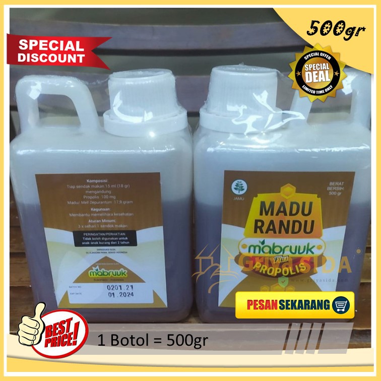 

Madu randu propolis mabruuk 500gr madu bunga randu propolis sehat nikmat hemat