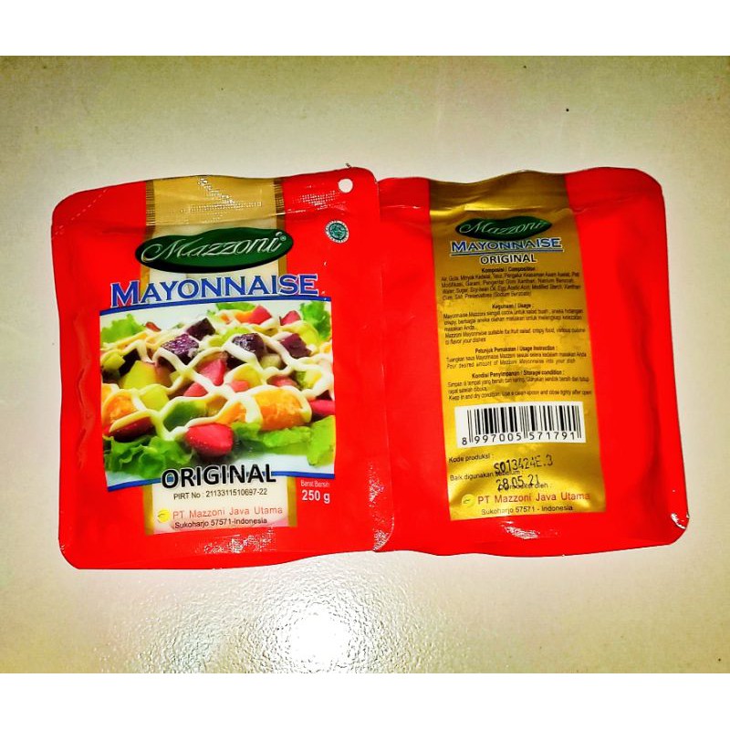 

Mazzoni Mayonaise Original 250 gram