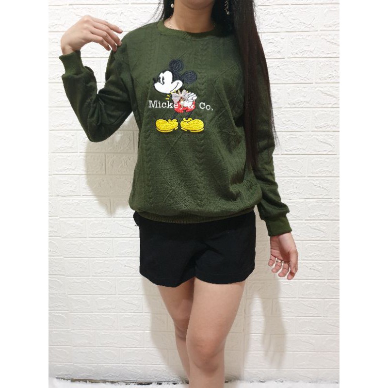 rajut import mickey bordir bahan halus/MICKEY.CO