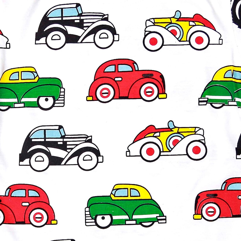 Jikialiang - KAOS ANAK LAKI LAKI &amp; PEREMPUAN USIA 1-8 TAHUN GAMBAR MOBIL TUA