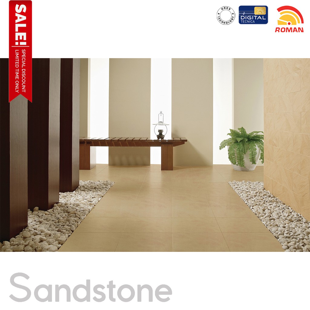 Keramik Lantai 20x20 FT Roman Sandstone