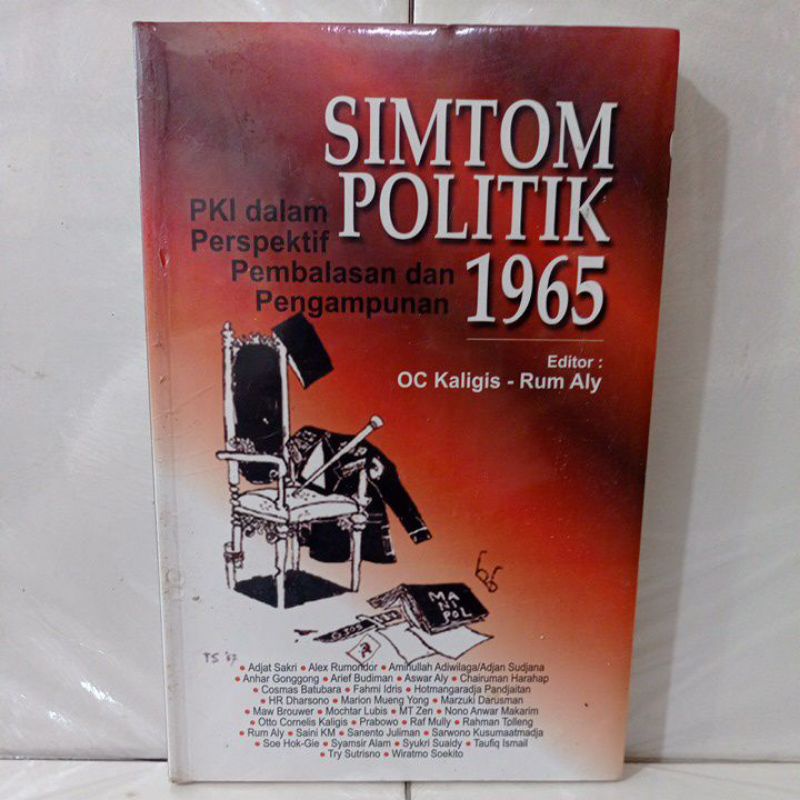 SIMTOM POLITIK 1965 buku ORIGINAL