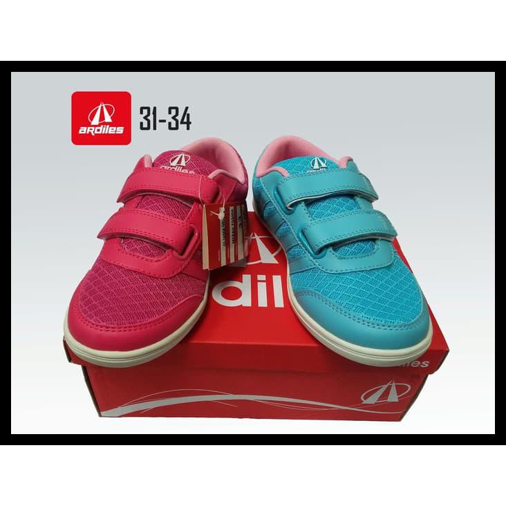 Sepatu Ardiles Gs Saskia Velcro Sepatu Main Anak Perempuan Kets Sd
