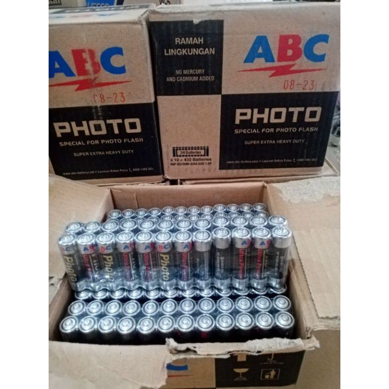 Baterai ABC Photo A2 Ulta Power/ Batu Baterai ABC Photo 4pcs