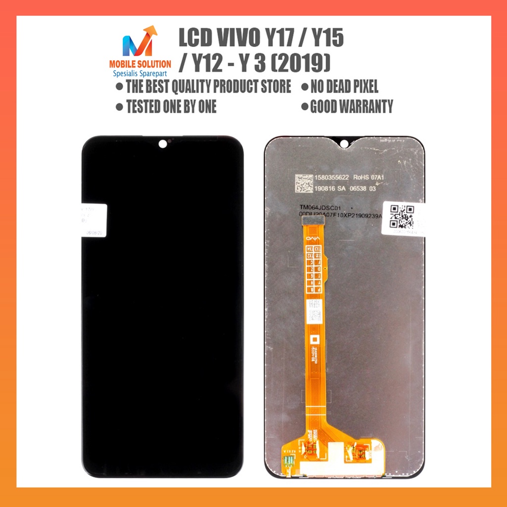 Grosir LCD Vivo Y17  LCD Vivo Y15  LCD Vivo Y12  LCD Vivo Y3  LCD Vivo Y11 2019 ORIGINAL 100% Fullset Touchscreen Garansi 1 Bulan + Packing / Bubbel