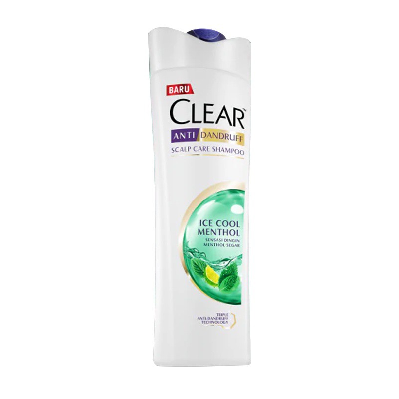 SHAMPO CLEAR ANTI KETOMBE ICE COOL MENTHOL CARE
