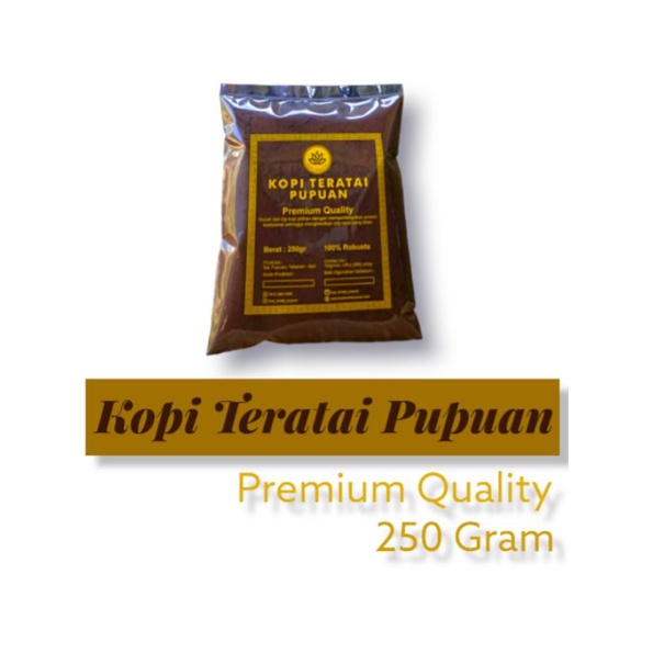 

kopi bubuk robusta pupuan 250gram