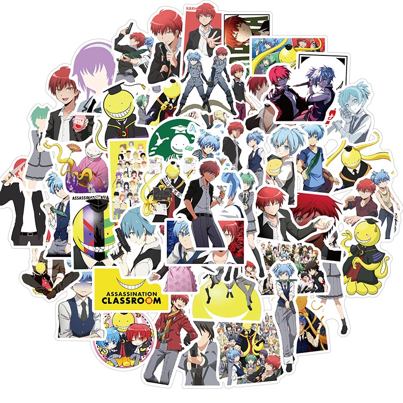 AC001 – Sticker / Stiker Anime Manga Jepang Assassination Classroom