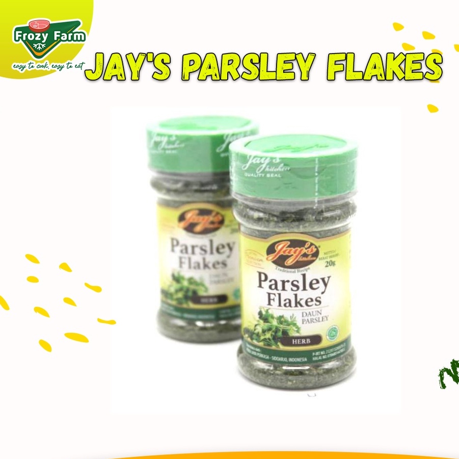 

Jay's Parsley Flakes 20 Gram