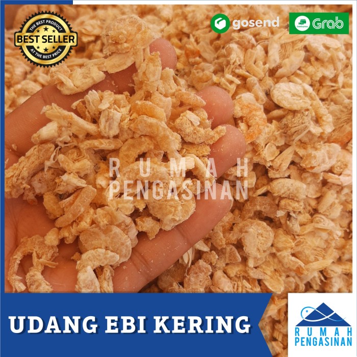 

IKAN ASIN Udang Ebi Kering 500g/Udang Ebi kering super/udang ebi asin