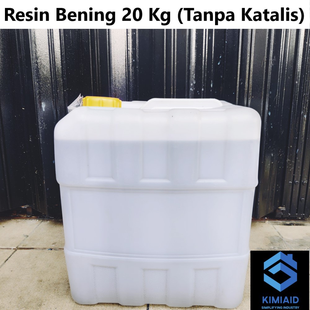 Resin Bening 20 Kg - Resin Super Bening Murah - Resin Polyester Bening - Resin Fiber Bening