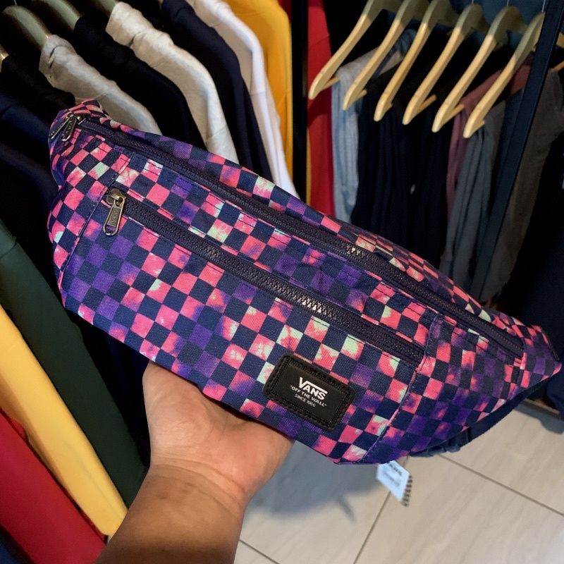 VANS WAIST PACK WARD CROSSBODY TIE DYE BNWT [ LIMITED ]