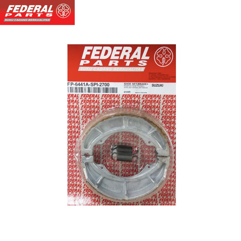 Federal Brake Shoe Kampas Rem Spin