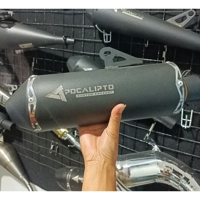 silencer knalpot custom trail stainless