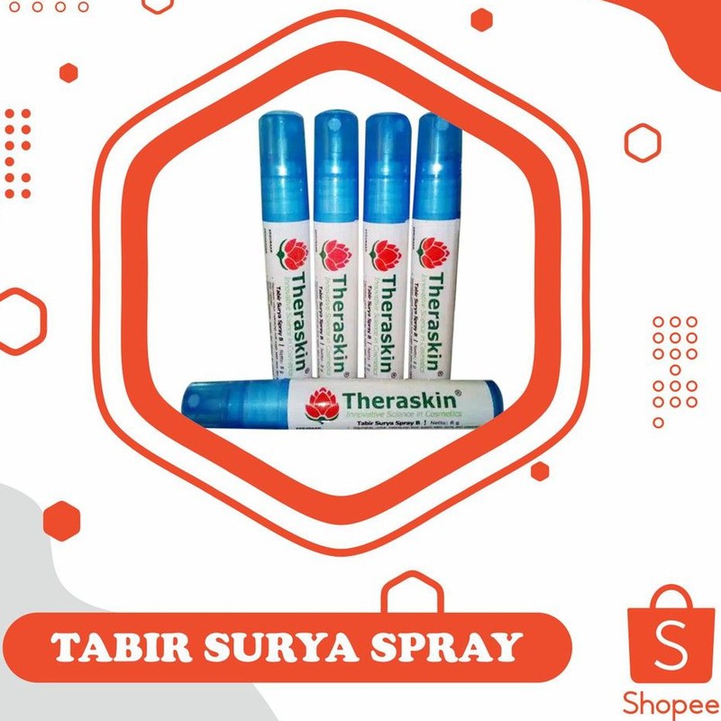 THERASKIN TERASKIN TABIR SURYA SPRAY SUNCARE SPRAY CREAM SIANG SUNBLOCK THERASKIN TERASKIN