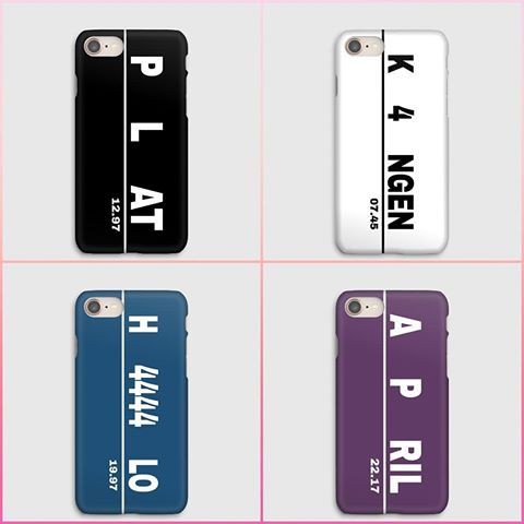 CUSTOM HARDCASE PLAT NOMOR FULLPRINT 2D FOR ALL TYPE