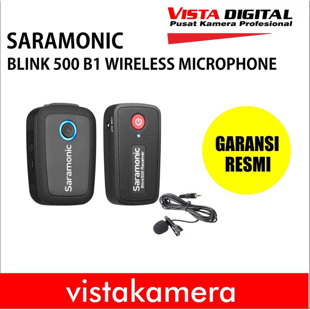 Jual SARAMONIC BLINK 500 B1 MICROPHONE CLIP ON WIRELESS Indonesia