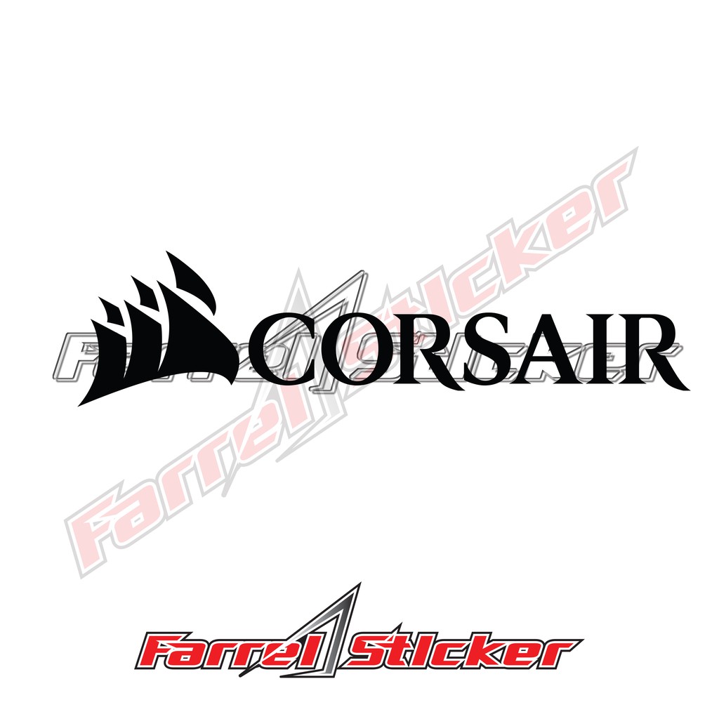 stiker sticker CORSAIR