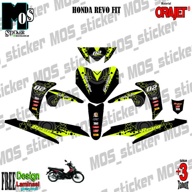 Modifikasi Motor  Revo  Fit 2017