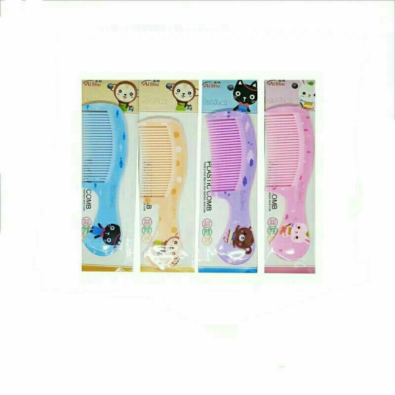 ⭐ Jendela Kosmetik ⭐Sisir Karakter Anak / Sisir Karakter / Sisir Anak / Sisir Lucu / Sisir rambut ( JK 1 )