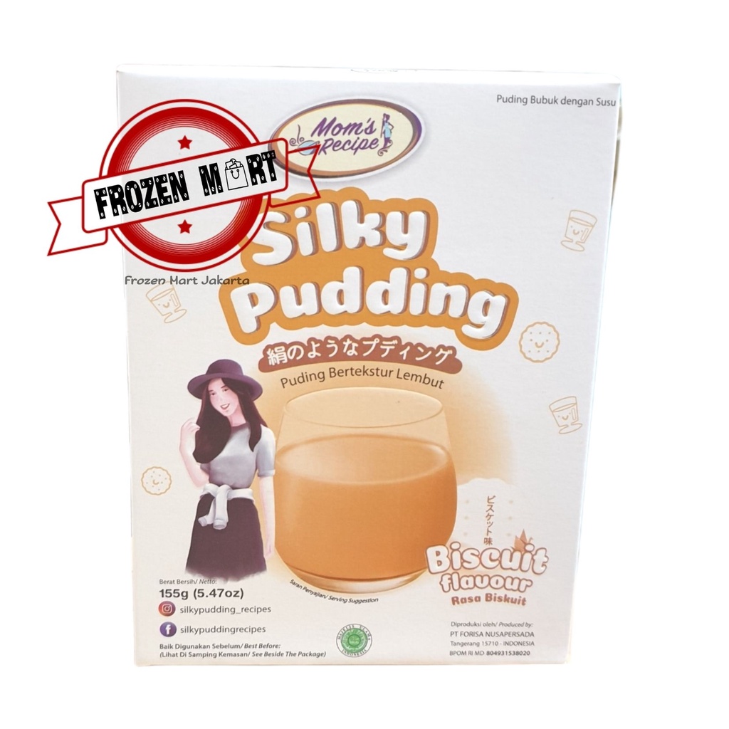 Forisa SILKY PUDING Rasa Biscuit / Soft Puding / Pudot / Puyo 155 Gr