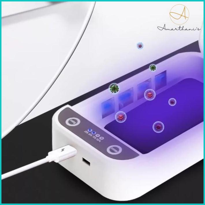 Ac - Kotak Box Steril Uv Sterilizer Portable Box Disinfektan Anti Virus Mas