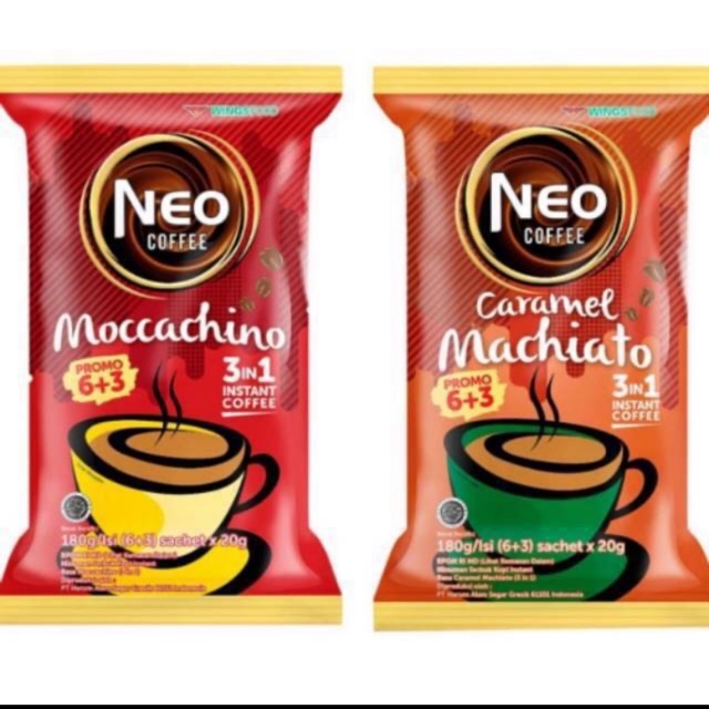 

NEO COFFEE MOCACINO & CARAMEL MACHIATO