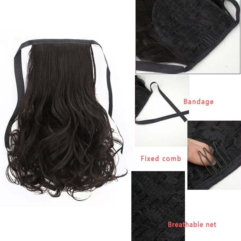 laristerus79 RAMBUT PALSU ANAK IKAT wig anak wig ponytail keriting curly anak